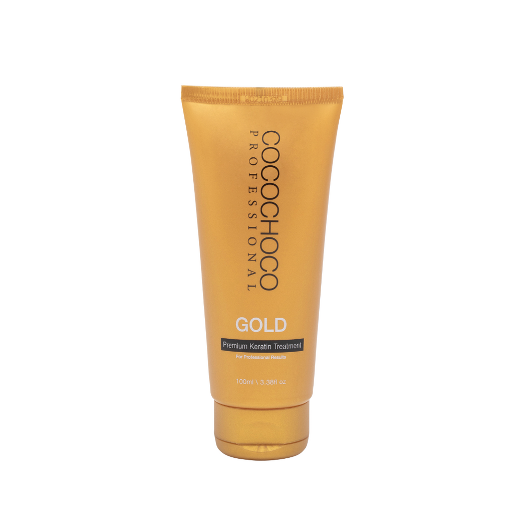 COCOCHOCO Professional keratin GOLD za trajno ravnu i zdravu kosu 100 ml